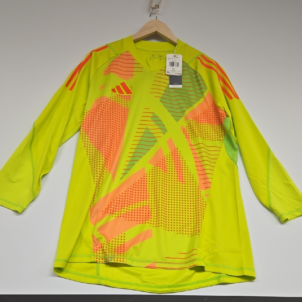 Adidas Aeroready Neon Yellow Slim Fit Tiro 24 Goalkeeper Jersey
